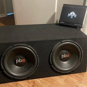 12 Sub and amp